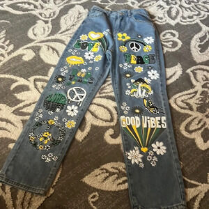 Spoon jeans. No rips or stains